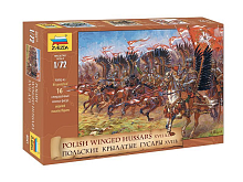 Сборные солдатики ZVEZDA Польские крылатые гусары, 172