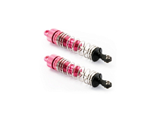 Передние  амортизаторы для Remo Hobby 110, алюминий, красные