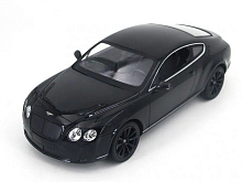 Радиоуправляемая машина MZ Bentley Continental 2048 ,черная, 114 акб