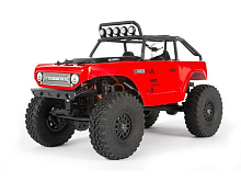 Радиоуправляемая автомодель для трофи 124 Axial SCX24 Deadbolt 4WD, электро, RTR красный