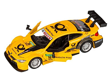 Машина АВТОПАНОРАМА BMW M4, 144, желтый, инерция, откр двери, вк 17,512,56,5 см