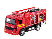 Машина Kinsmart Пожарная машина Rescue Fire Engine инерция 112шт бк