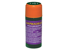 Краска ZVEZDA акриловая, темнозеленая, 12 мл