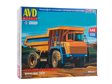 Сборная модель AVD Карьерный самосвал БЕЛАЗ7547, 143