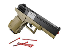 Конструктор CaDA пистолет 17 Pistol 338 деталей