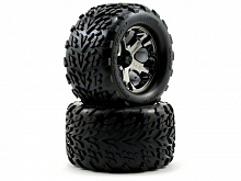 Покрышка колеса и диск колеса в сборе, 2шт