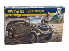 Сборная модель ITALERI 0312ИТ Aвтомобиль VW Typ 82 Kubelwagen, 135