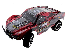 Радиоуправляемый шорткорс Remo Hobby 9EMU красный 4WD 24G 18 RTR