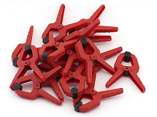 Зажим пластиковый, 25 мм, набор 15 шт