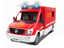 Радиоуправляемый пожарный фургон Double Eagle 118