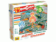 Настольная игра ZVEZDA Фиксики Лесные тропинки, детская ходилка для 24 человек