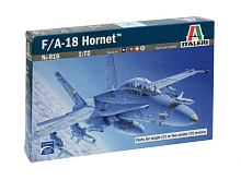 Сборная модель ITALERI Самолет FA 18 WILD WEASEL CD, 172