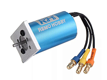 Бесколлекторный двигатель для Remo Hobby 116 E9631 в сборе с моторамой M5602