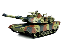 Радиоуправляемый танк Huan Qi 128 M1A2 Abrams, 2740МГц, стреляет шариками