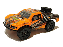 Радиоуправляемый шорткорс Remo Hobby Rocket оранжевый 4WD 24G 116 RTR