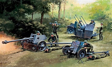 Сборная модель Пушки Pak35Pak40Flak38 172