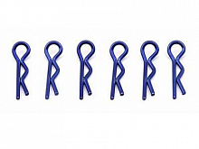 Клипсы кузовные 110  BLUE