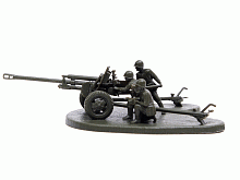 Сборные солдатики ZVEZDA Советская противотанковая пушка ЗИС3, 172