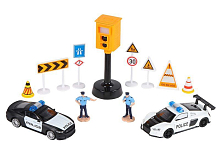 Набор АВТОПАНОРАМА Полиция, 146, инерция, вк 301310 см