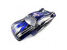 Кузов синечерный для трагги Himoto