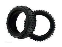Задние шины со вставками для багги Himoto 116, 2шт