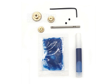 Комплект металлических шестерен редуктора заднего привода WPL тюнинг