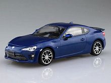 Сборная модель AOSHIMA Toyota 86 Azurite Blue 132