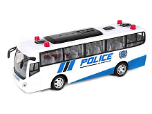 Радиоуправляемая машина MX  Автобус Полиция с мигалками акб, 118
