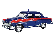 Машина Autotime ГАЗ21 ВОЛГА советская милиция 143