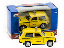 Машина АВТОПАНОРАМА инерц ВАЗ 2121 150, вк 1275,5 см, желтая