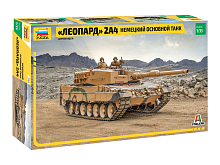Сборная модель ZVEZDA Немецкий основной танк Леопард 2А4, 135