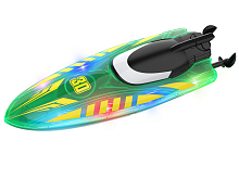 Радиоуправляемый катер Flytec V777 зеленый 24G RTR