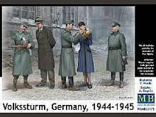 Сборная модель Фигуры Фольксштурм, Германия, 1944-1945 1/35