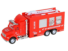 Машина AUTODRIVE Пожарная 21см инерционная, вп 28,47,522,5см, ,