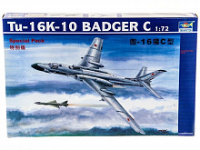 Сборная модель Самолет  Ту16К10 172