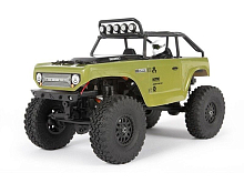 Радиоуправляемая автомодель для трофи 124 Axial SCX24 Deadbolt 4WD, электро, RTR зеленый