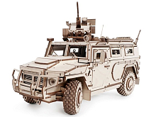 Деревянный конструктор Lemmo Бронеавтомобиль ЛИГЕР, 493 детали