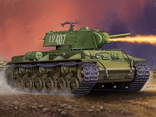 Сборная модель Танк  KV8S Welded Turret 135