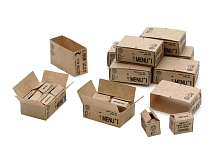 Склеиваемая модель Tamiya 135 коробочка с сухим пайком америк солдата  19431945г, 10 шт