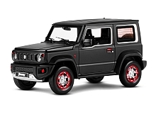 Машина АВТОПАНОРАМА Suzuki Jimny, 118, черный, свет, звук, вк 24,5х12,5х10,5 см