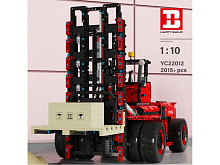 Радиоуправляемый конструктор RCM тяжёлый вилочный погрузчик 2015 деталей