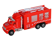 Машина AUTODRIVE Пожарная инерционная, вп 23,56,519,5см, ,