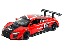Машина АВТОПАНОРАМА Audi R8 LMS, красный, 124, свет, звук, вк 24,512,510,5 см