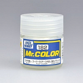 Краска эмаль для пластика тм MRHOBBY  10мл  FLAT CLEAR, шт