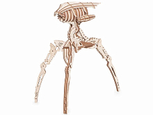 Деревянный конструктор Lemmo Модель Светильник Захватчик миров, 183 детали