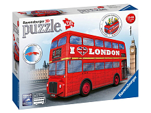 3D Пазл Ravensburger Лондонский автобус, 216 эл