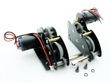 Редуктора Taigen цинк 4в1, 18kRPM, для танков 3839, 3838, 3879, 3888, 3889  с моторами380