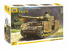 Сборная модель ZVEZDA Немецкий средний танк PZ IVH, 172