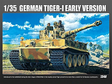 Сборная модельТанк Tiger I ранний с интерьером 135
