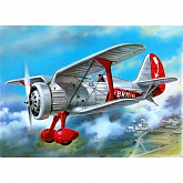 Сборная модель Истребительбиплан советский И15,172